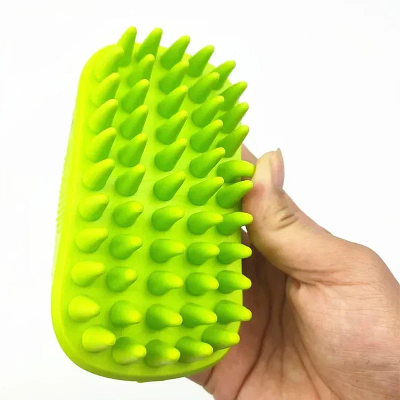 Pet Rubber Wet & Dry Brush
