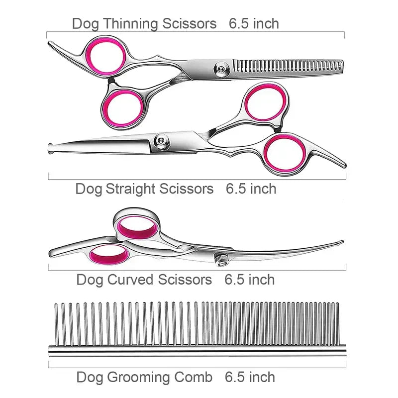 Grooming Scissors Set – Precision, Safety & Comfort in One Kit