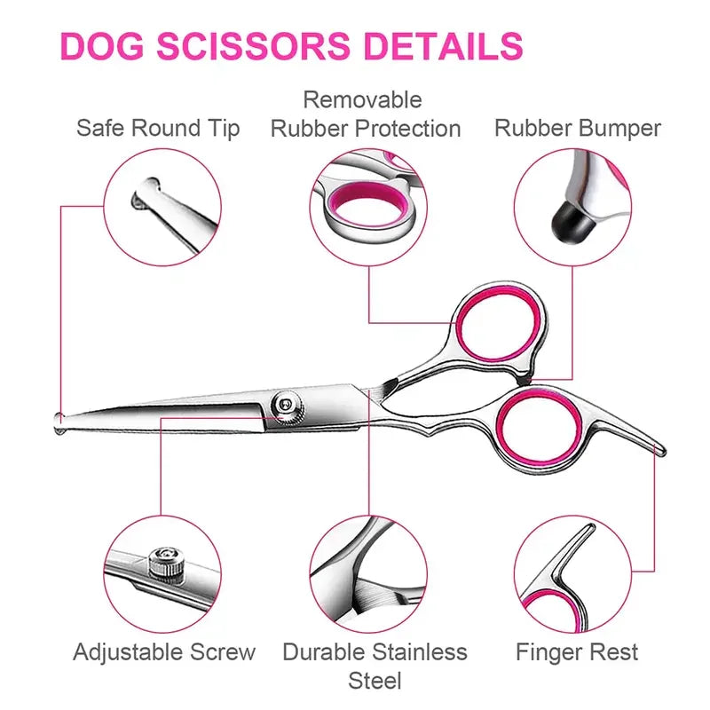 Grooming Scissors Set – Precision, Safety & Comfort in One Kit