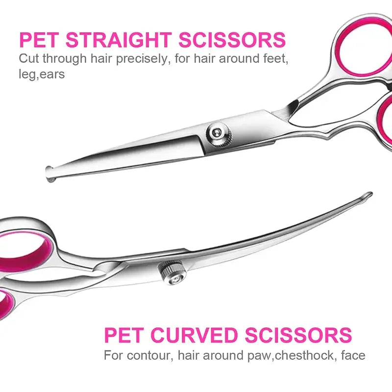 Grooming Scissors Set – Precision, Safety & Comfort in One Kit