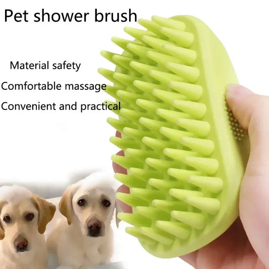 Pet Rubber Wet & Dry Brush