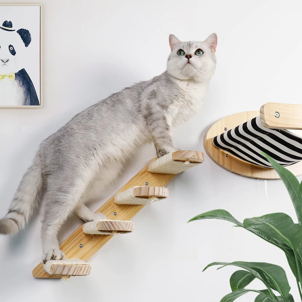 Wall-Mounted Cat Furniture Set