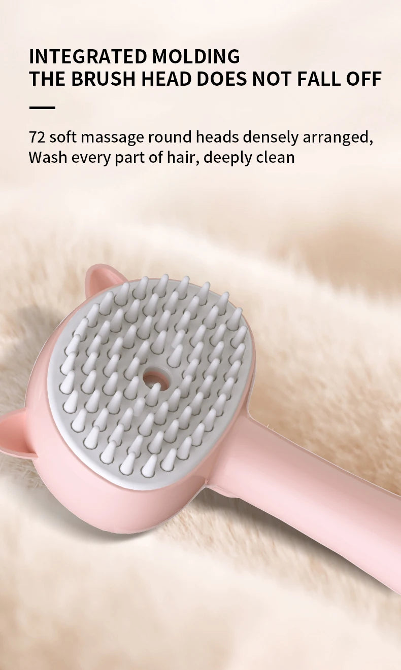 Rechargeable Self Cleaning Slicker Brush For Dogs & Cats