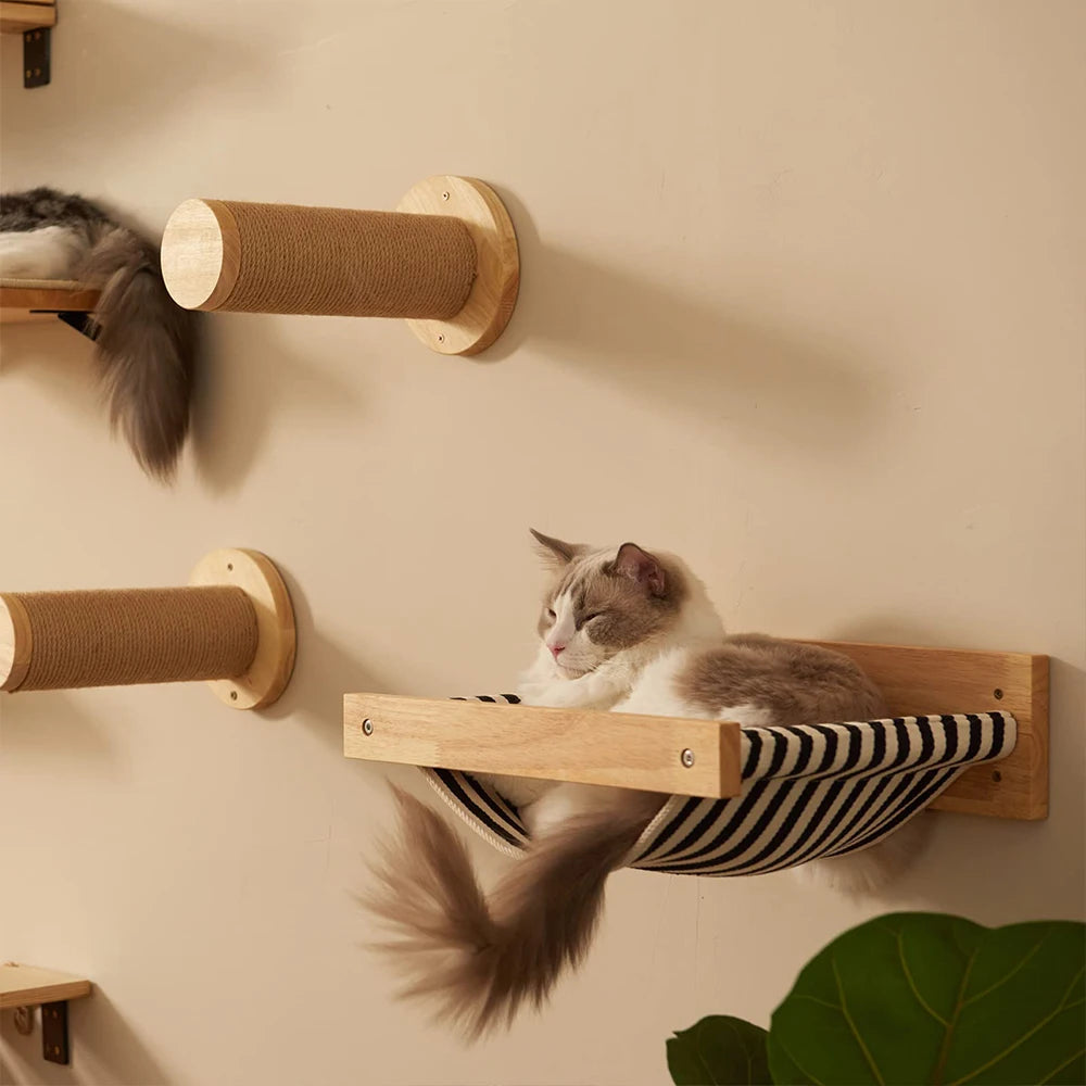 Wall-Mounted Cat Furniture Set