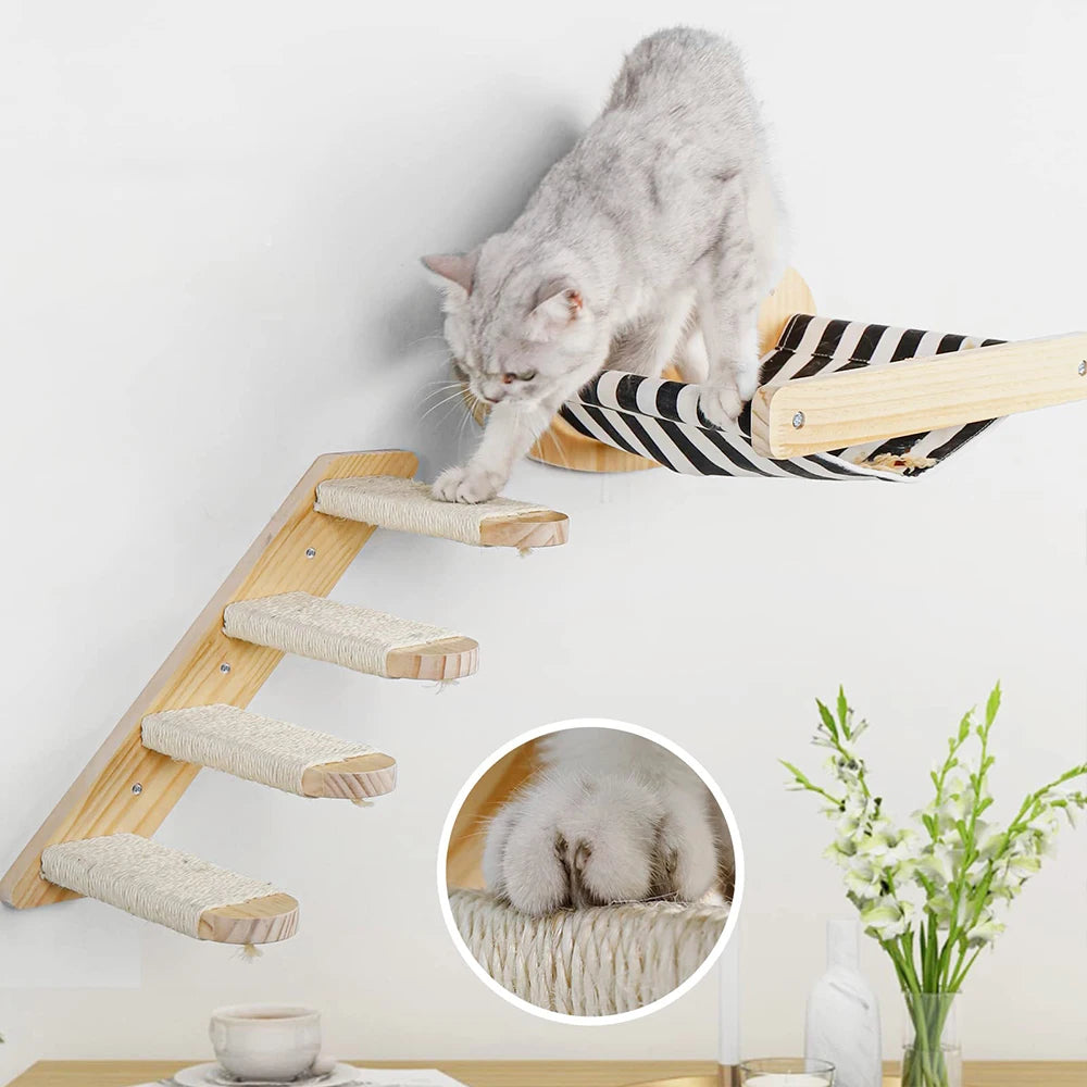 Wall-Mounted Cat Furniture Set